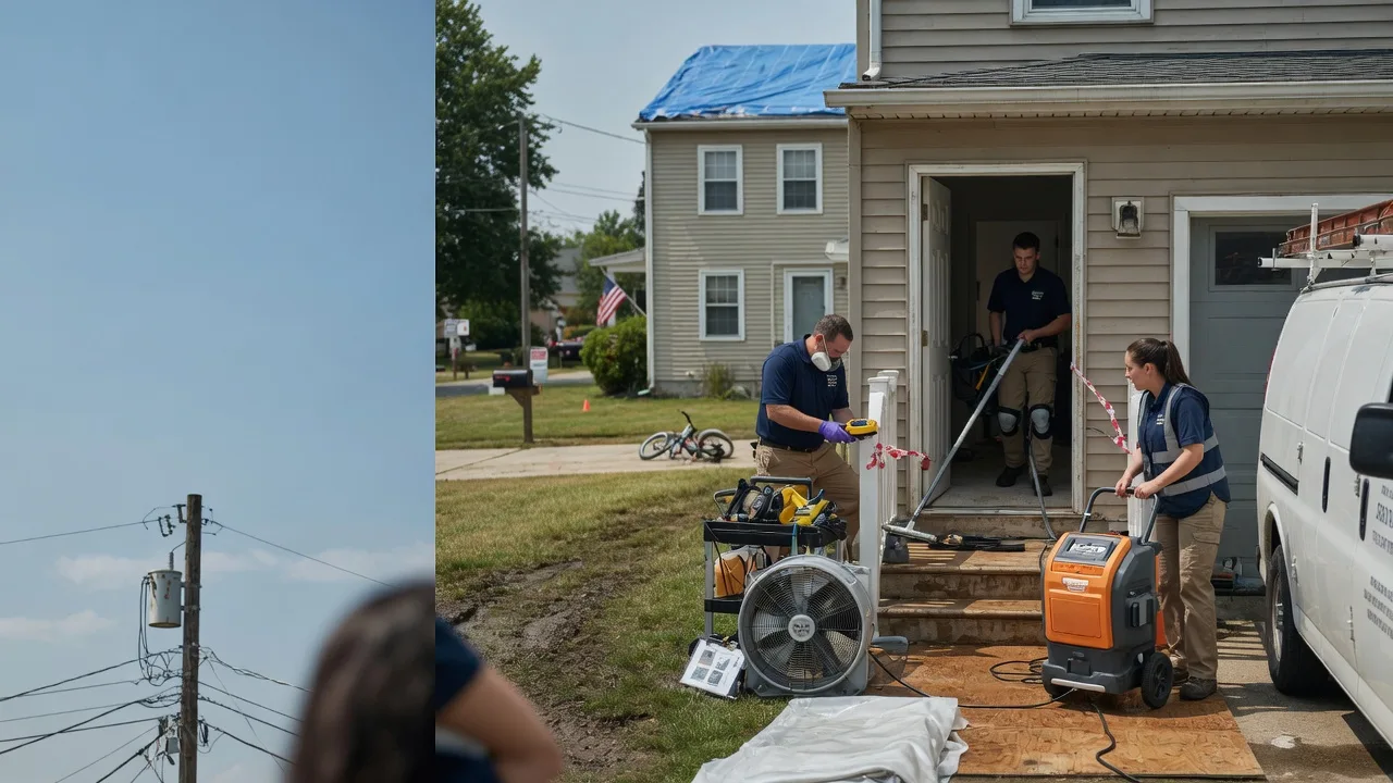 Water Damage Repair in Oliveburg, PA near me
